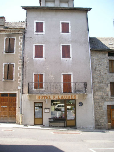 Devanture de l`hôtel